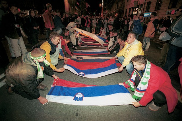 Tlakovanje Slovenske ceste v Ljubljani