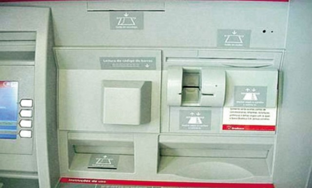 Običajen izgled bankomata