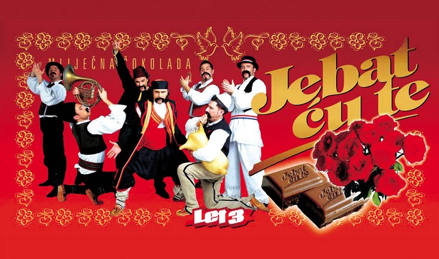Let 3 čokolade so narejene po vzoru jugoslovanskih klasik 'Volim te' in 'Samo ti'
