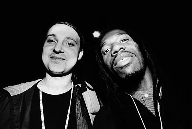 Sandi Maver, alter menedžer, in regijaš Benjamin Zephaniah