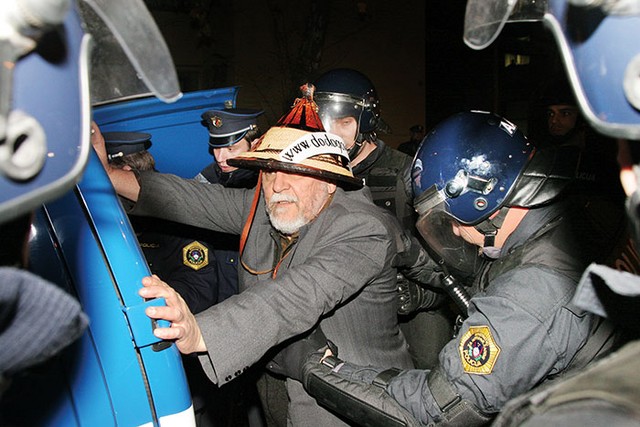 Aretirani Marko Brecelj, novembra 2006