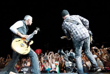 ADAM CLAYTON IN THE EDGE, KONCERT U2, ZAGREB