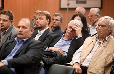 Nekdanja direktorja Jože Možina in Vinko Vasle