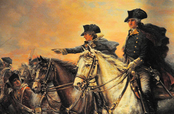 George Washington, hraber poveljnik na bojnem polju in sposoben politik.