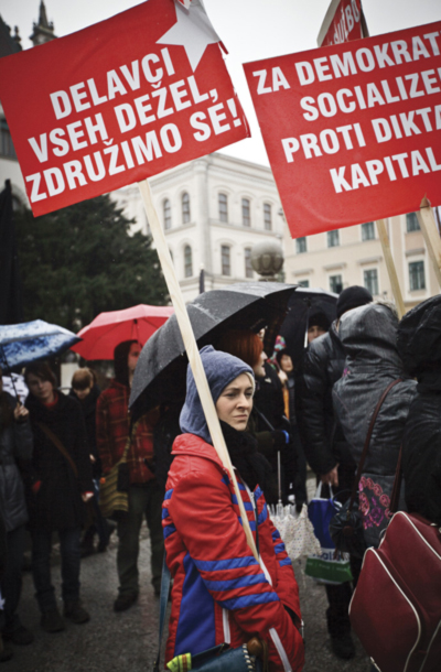 4. vseslovenska ljudska vstaja v Ljubljani, 9.marec 2013