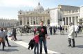 Tomaž in Anja v Vatikanu / Foto Barbara