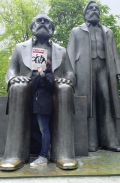 Marx-Engelsov spomenik, Berlin, Nemčija / Foto Rok