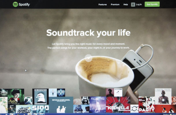 Spotify, prava glasba za vsak trenutek in za velike založbe 