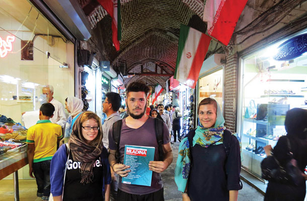 Bazar v Tabrizu, Iran / Foto Tim Oblak