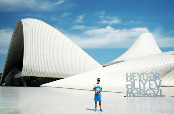 Rajmond Debevec, Heydar Aliyev Center, Baku, Azejbardžan / Foto Andreja Vlah
