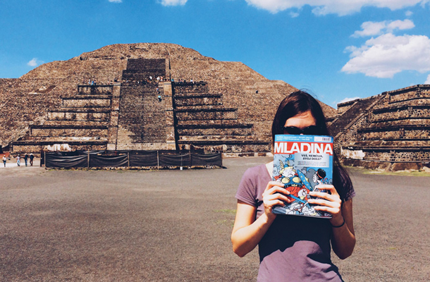 Piramida Lune, Teotihuacan; San Juan, Ciudad de México, Mehika / Foto Jure Pogačnik