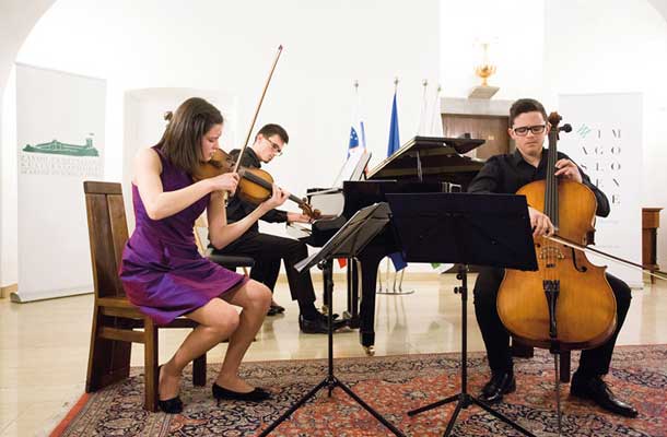 Klavirski trio Rupnik, koncert v spomin bratoma Lorenz, Imago Sloveniae, Ljubljana