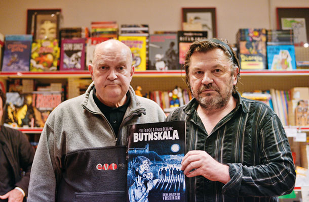 Avtor in Aleksander Buh, Marko Derganc: Butnskala, Strip.art.nica Buch, Ljubljana