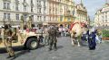 Desničarski skrajneži, preoblečeni v islamske skrajneže v Pragi 