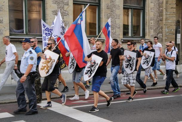 Vseslovenski protimigrantski shod, 27. avgust, Ljubljana 