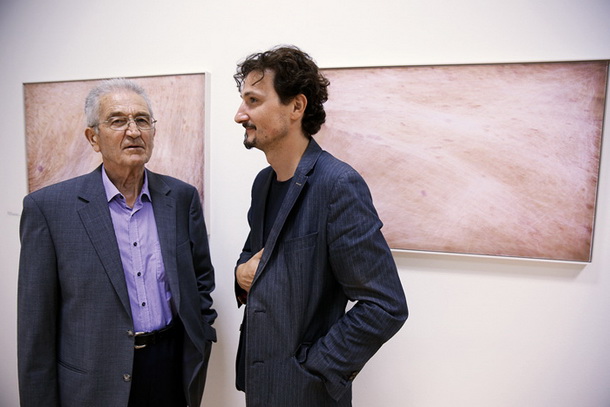Florjan Lipuš in avtor, Marko Lipuš: Babica, Galerija Photon, LJ 