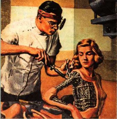Fantazije o androidski ženski, 1954