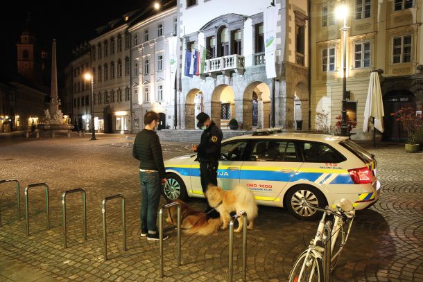 Policijska ura v Ljubljani