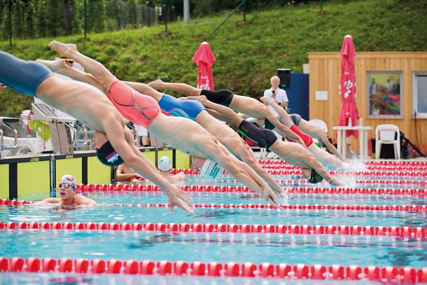 Nekoč da, danes ne - plavalno prvenstvo Slovenije za dečke in deklice na Ravnah na Koroškem