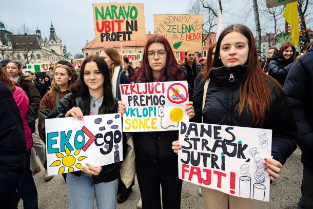 Podnebni štrajk v Ljubljani, 3. marec 2023 
