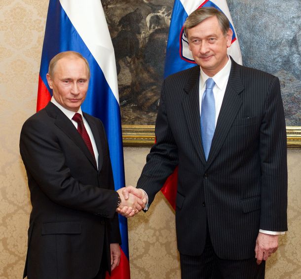 Bilo je nakoč: nekdanji slovenski predsednik Danilo Türk in (še vedno aktualni) ruski predsednik Vladimir Putin
