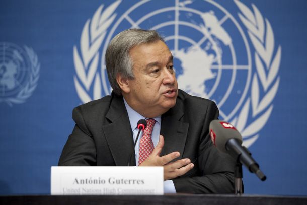 Generalni sekretar Združenih narodov Antonio Gutteres