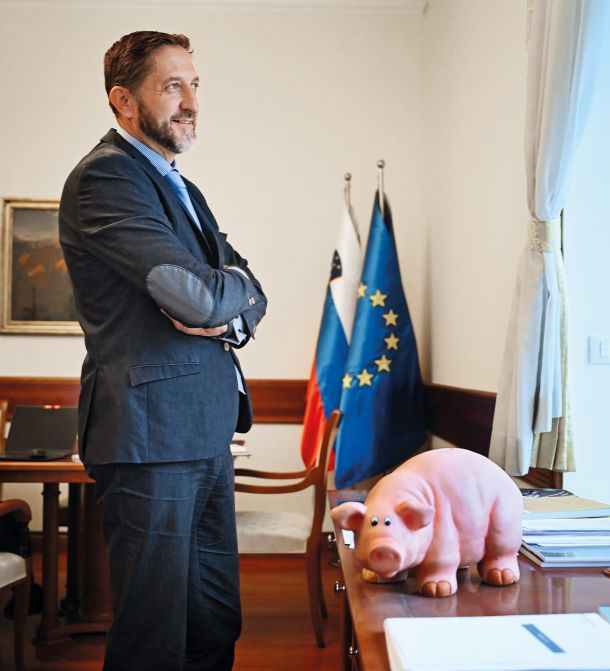 Minister za finance Klemen Boštjančič 