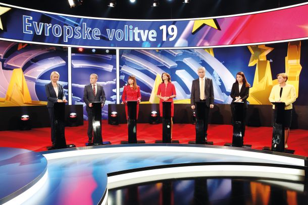 Na zadnjih volitvah za evropski parlament je bila v Sloveniji udeležba nižja od 30 odstotkov, razmerje sil med »levico« in »desnico« pa je bilo 4:4 