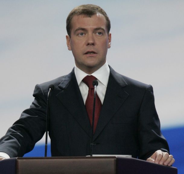 Podpredsednik ruskega sveta za nacionalno varnost Dmitri Medvedjev