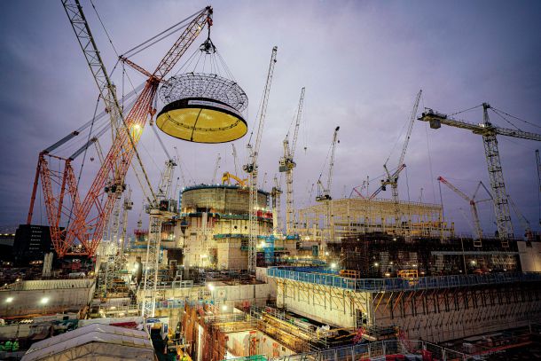 Gradnja največje jedrske elektrarne v Veliki Britaniji Hinkley Point 