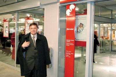 Zoran Janković na otvoritvi Mercator centra v Beogradu