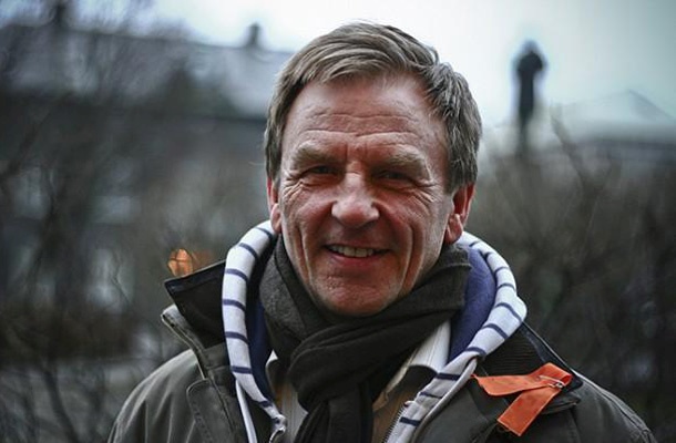 Hordur Torfason, islandski umetnik in aktivist.