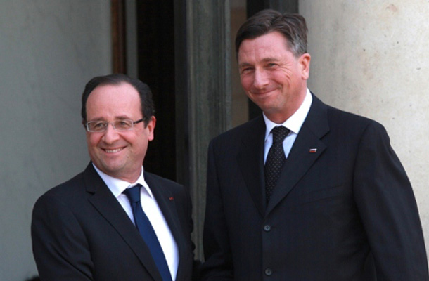 Med Slovenijo in Francijo je prijateljstvo in tudi solidarnost, je poudaril Hollande.