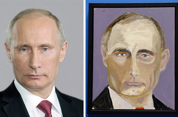 Vladimir Putin kot ga vidi George W. Bush.