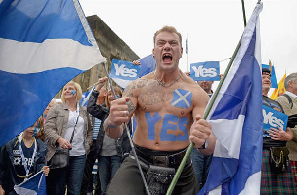 Škoti bodo o ločitvi od Velike Britanije po 300 letih glasovali na referendumu 18. septembra.
