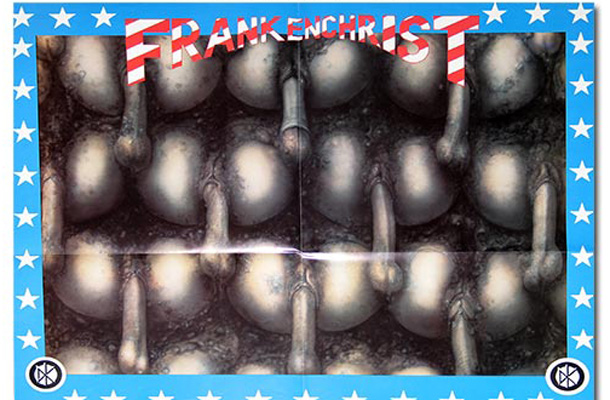 Penis Landscape, Gigerjev dizajn notranjega ovitka albuma Frankenchrist skupine Dead Kennedys. 
