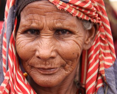 Starejša ženska v Somaliji
