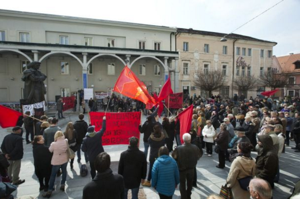 Pred tednom dni se je potest proti rasizmu zgodil tudi v Kranju. 