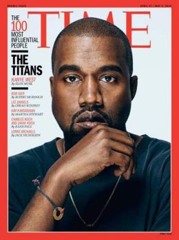 Lansko naslovnico revije Time je krasil Kanye West, ameriški glasbenik. 