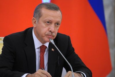 Prvi človek Turčije je zadnje čase okupiran tudi s preganjanjem njegovih kritikov po Evropi 