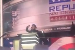 Colbert na Trumpovem odru