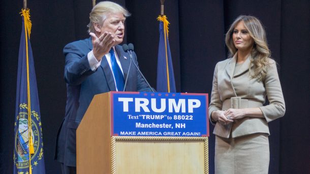 Pred dnevi sta Cleveland obiskala tudi republinaski predsedniški kandidat Donald Trump in njegova soproga slovenskih korenin Melania.