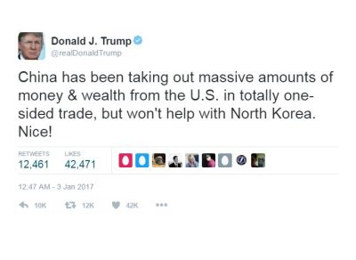 Bo Trump Severno Korejo izkoristil kot pogajalski adut pri Kitajski?