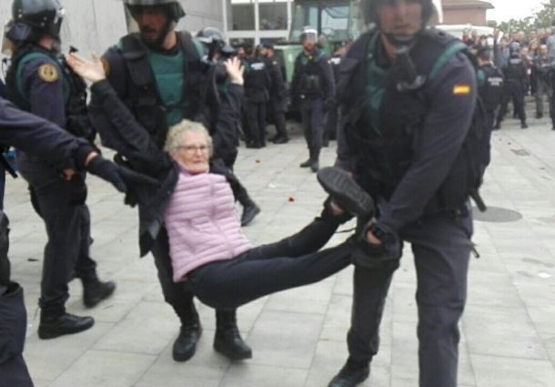 Policijsko nasilje v Kataloniji