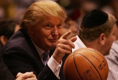 Donald Trump. Ko je imel še rad košarkarsko žogo ... 