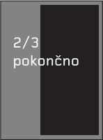 2/3 pokončno