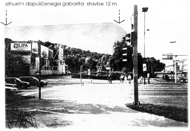 Primer Ilirija: Mestni urbanisti so določili, da ne potrebujemo parka