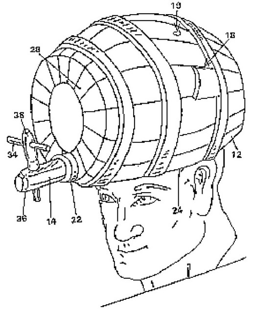 Patent sod na glavi