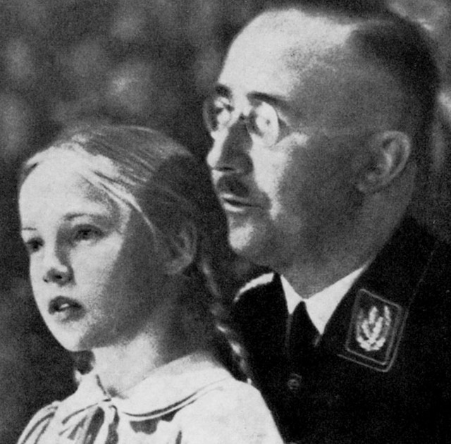 Heinrich Himmler s hčerko