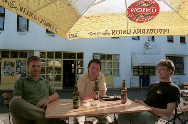 Simon, Slavko in Simon, študentje